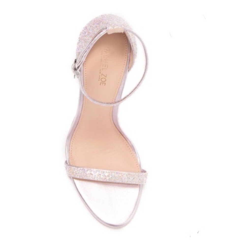 NEW•Rachel Zoe•Glittery Heeled Sandals• - Picture 6 of 8